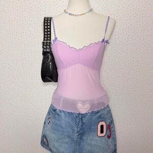 Out from under tank top